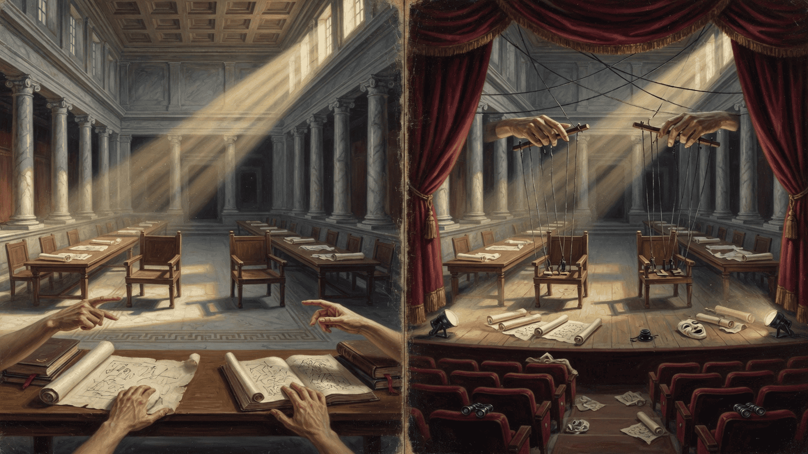 The Fiction That Wins — Why Narratives, Not Reasons, Shape History